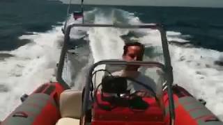 Marshall M100 rubber boat wth Tohatsu M90A 2 stroke