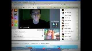 Sarah webcam with serbian boy
