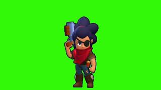 Футаж Бандитка Шелли Бравл Старс | Green screen Bandita Shelly Brawl Stars