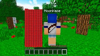 JOGANDO MINECRAFT COM 100,000 CORAÇÕES!