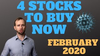 ?4 Stocks to Buy Now! ? Coronavirus Resistant Companies - February 2020!