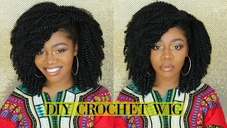 The Perfect Kinky Curly Afro | $35 DIY Natural Looking Crochet Wig | Quick & Easy ft Motown Tress