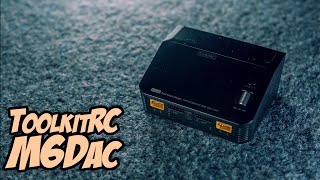 Элитная зарядка на 2 порта - сгорел к чертям аккумулятор! [ToolkitRC M6DAC]