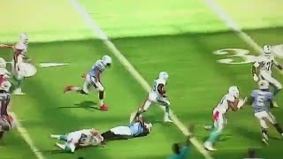 Dolphins' Jakeem Grant Torches Titans on 74 Yard Punt Return TD
