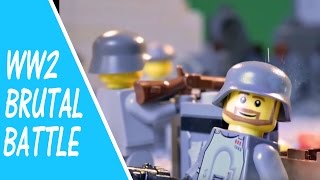 Lego COD WW2 Multiplayer Gameplay battle // Stop Motion Animation (Brickfilm) // PC BETA