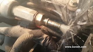 Проверка аварийного клапана давления в рейле DENSO на Ford Transit 2.2 TDCi