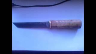 Как сделать нож из стали У10 (напильник).