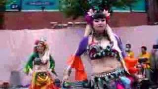 berrydance (5) ベリーダンス 横浜野毛大道芸 2008/4/27
