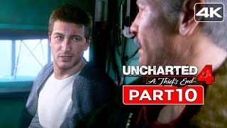 Uncharted 4 Remastered PC Gameplay Walkthrough Part 10 FULL GAME [4K UHD 60FPS] No Commentary