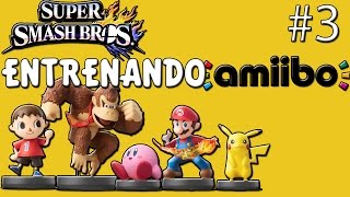 SUPER SMASH BROS WII U -"ENTRENANDO A MIS AMIIBOS" #3 - "YA NO PUEDO CONTRA ELLOS"