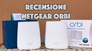 Recensione NETGEAR ORBI : Il WIFI in casa OVUNQUE e sempre VELOCE!