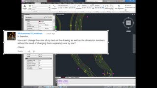 Change the color of Multiple Objects in AutoCAD