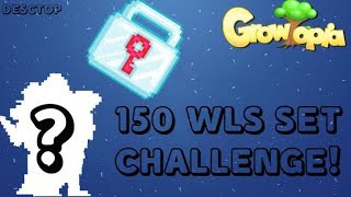 Growtopia | 150 WLS SET CHALLENGE!( WOW COOL)