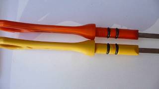 Hyundai - Kia Engine Oil Dipsticks -- Orange vs Yellow Compared - - used on  Sonata