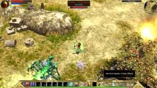 [Titan Quest Boss Kill] Arachne - Spider Queen (Normal) vs. Tivia