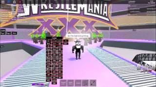 WWE WRESTLEMANIA 30 The Undertaker Roblox Entrance