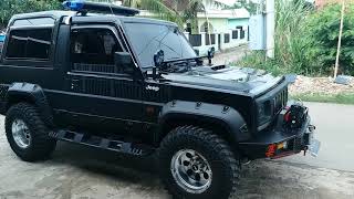 Tatf Rocky 4x4 independent Modifikasi Modification Antik metro Lampung