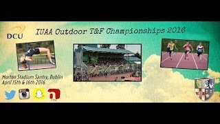 IUAA Track & Field Championships Saturday 2016
