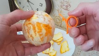 Как быстро почистить апельсин! Чистилка для апельсинов из Китая с AliExpress