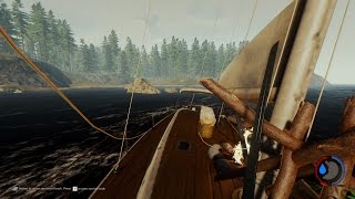 The Forest 0.25b #2 Освоение яхты.