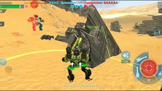 War robots. 2 слева 1 с центра, отличный способ отжать респ противника