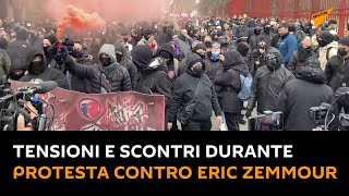 #Francia: tensioni e scontri durante protesta contro Eric Zemmour