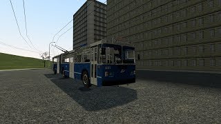 Поездка на "Троллейбусе ЗИУ 6205(гармошка)" в Garys's Mod