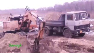 Как работает Экскаватор ЭО-3322