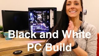 Black and White PC build  i3-7350k MSI Z270 RX480