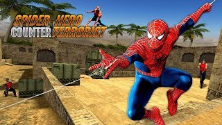 Spider Hero Counter Terrorist Superhero Android Gameplay