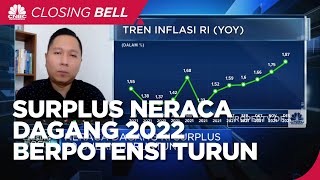 Surplus Neraca Dagang 2022 Berpotensi Turun, Ini Sebabnya!