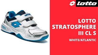 Детские кроссовки для тенниса Lotto STRATOSPHERE III CL S (S3841)