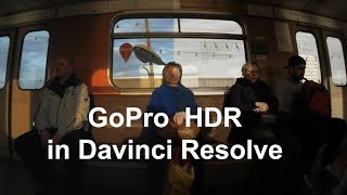 HDR на материале с GoPro в Davinci Resolve