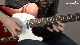 Legáto lick v D moll - Guitarhead.cz