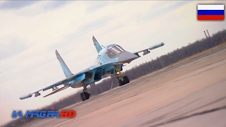 Russian Su-34 4++ Strike Fighter - SYRIA WAR [1080p]
