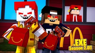 Minecraft .EXE 2.0 - RONALD McDONALD .EXE IS INFECTING THE HAPPY MEAL TOYS!!
