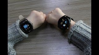No.1 DT28 smartwatch vs No.1 S10 ECG+ PPG IP68 waterproof