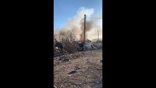 Мэр Лозовой показал, что осталось после обстрелов российской армии