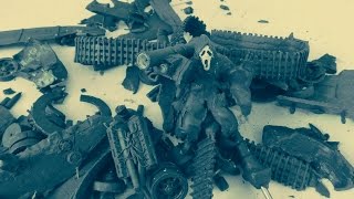 мощная имитация испытания танка т 72 из ПТРК шайтан пластилиновая тема
