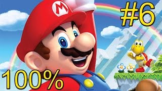 New Super Mario Bros U {Wii U} прохождение часть 6 — Мятное Море #2 на 100%