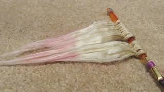 How to make yarn wefts!