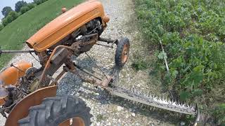 [HEADVIEW] Fiat 211r - Barra falciante Pietro Laverda - falciatura - mowing - old style