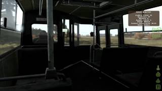 DayZ - На автобусе по аэродрому