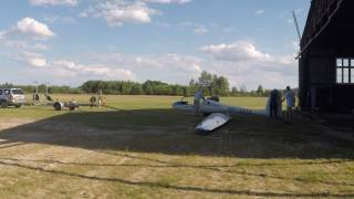 Aeroklub Ziemi Jarosławskiej - Montaż szybowca SZD-51 Junior