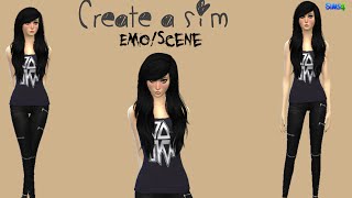 Sims4- Creating a 'Emo/Scene' Sim