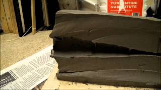 AIRGUN PELLET PENETRATION TEST USING CLAY WEIHRAUCH HW57-HD