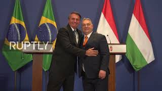 Hungary: Bolsonaro visits "brother" Orban in Budapest