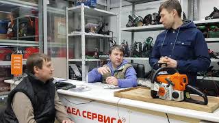 Основные ошибки при работе бензопилой