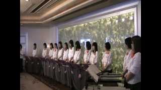 2013.02.13　チャムチャムチャイムズ　インターコンチネンタルホテル トーンチャイム演奏