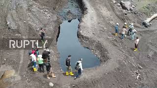 Ecuador: Cleanup underway after pipeline burst causes oil spill in the Amazon